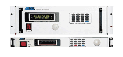 Front-panel of SPS Series Programmable DC Switching Power Supplies