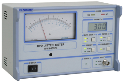 Meguro MWJ-6392E DVD Jitter Meter