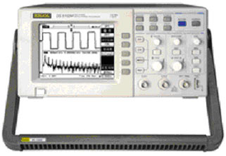 Front-view of DS5000M series Digital Oscilloscope
