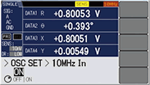 External 10 MHz Reference Input Setting