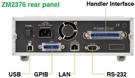 ZM2376 (Rear panel)